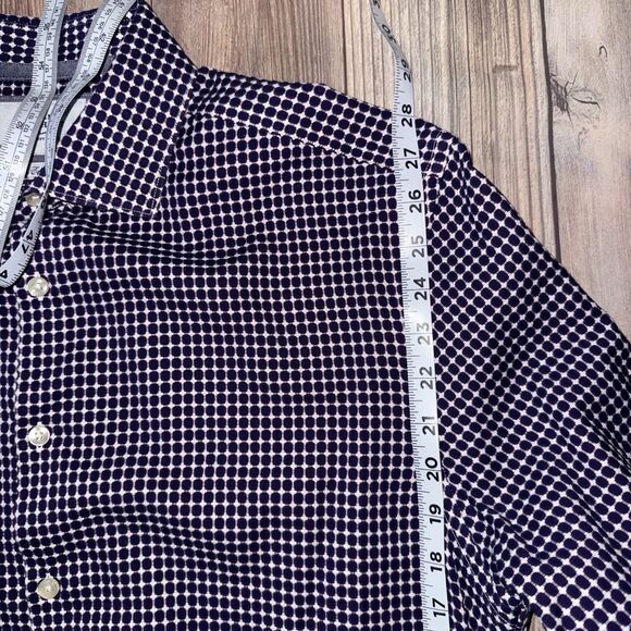 Men’s Charles Tyrwhitt Dress Shirt Non Iron Extra Slim Fit Size 16 1/2 - Picture 14 of 14